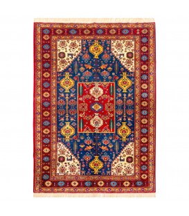 Tapis persan Qashqai fait main Réf ID 153024 - 141 × 197