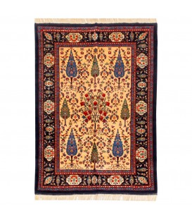 Tapis persan Bakhtiari fait main Réf ID 153028 - 138 × 193