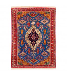 イランの手作りカーペット カシュカイ 番号 153050 - 141 × 193