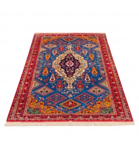 イランの手作りカーペット カシュカイ 番号 153050 - 141 × 193