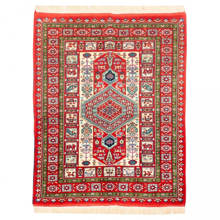 Tapis persan Qashqai fait main Réf ID 153065 - 122 × 152