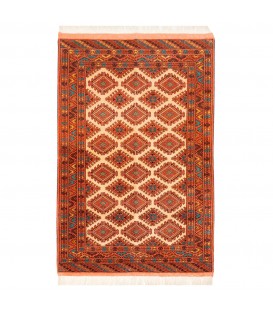 Tapis persan Turkmène fait main Réf ID 153071 - 102 × 153