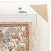 Tappeto persiano Qom a disegno pittorico codice 902585
