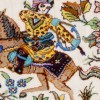 Tappeto persiano Qom a disegno pittorico codice 902585