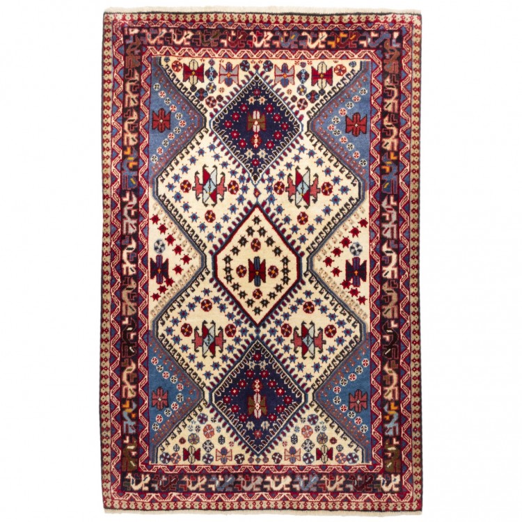 Tapis persan Talkhooncheh fait main Réf ID 705151 - 85 × 132