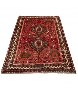 Tapis persan Shiraz fait main Réf ID 705141 - 117 × 150