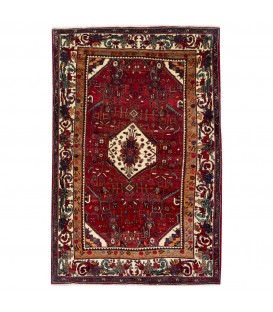 Tapis persan Bijar fait main Réf ID 705090 - 132 × 207