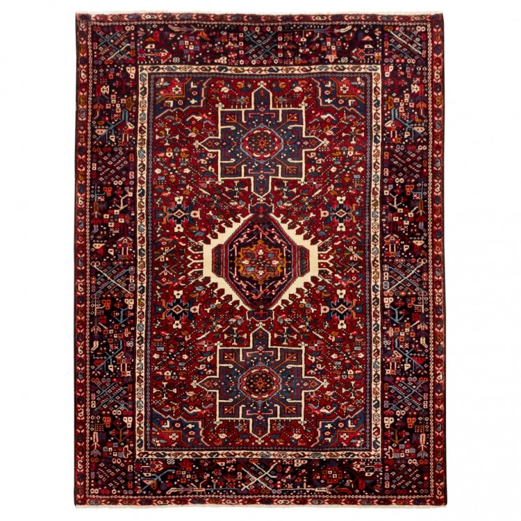 Tapis persan Qarajeh fait main Réf ID 705103 - 147 × 197