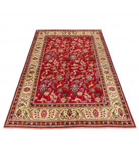 Tappeto persiano Tabriz annodato a mano codice 705010 - 198 × 288