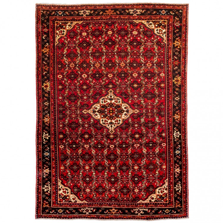 Tapis persan Hoseynabad fait main Réf ID 705014 - 204 × 297