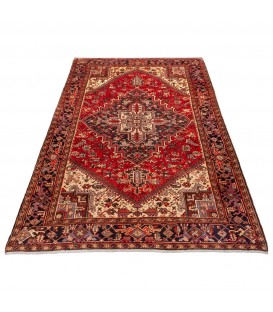 Tapis persan Heriz fait main Réf ID 705043 - 200 × 292