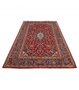 Tapis persan Kashan fait main Réf ID 705107 - 140 × 218