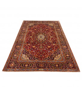 Tapis persan Kashan fait main Réf ID 705108 - 140 × 210