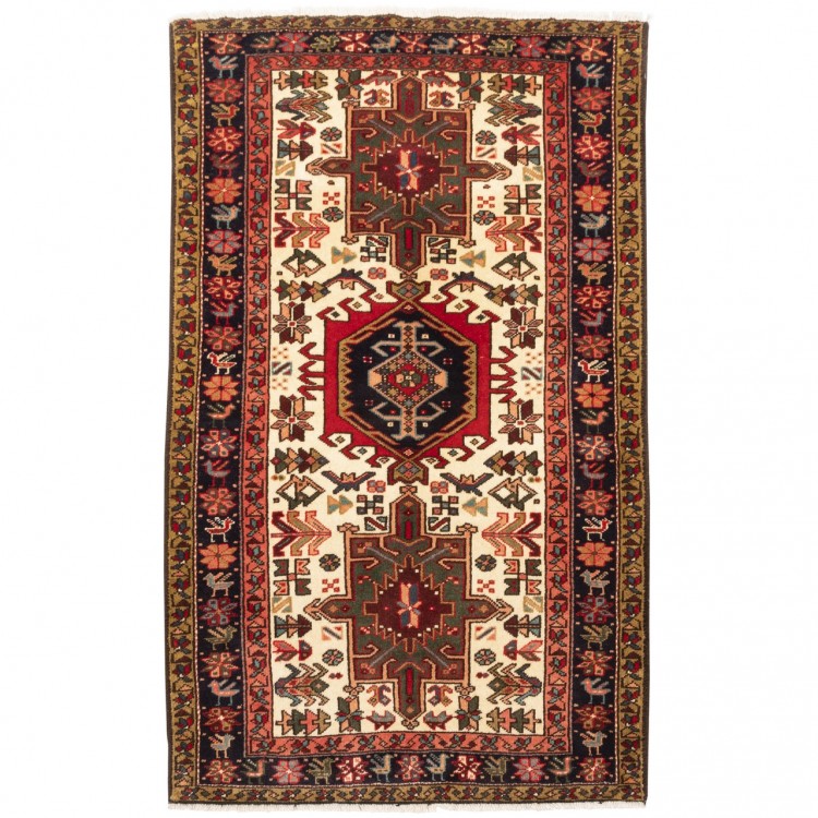 Tapis persan Qarajeh fait main Réf ID 705157 - 100 × 168