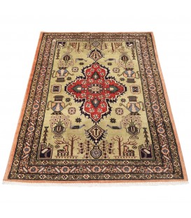 Tapis persan Ardebil fait main Réf ID 705158 - 104 × 135