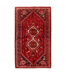 Tapis persan Shiraz fait main Réf ID 154108 - 163 × 267