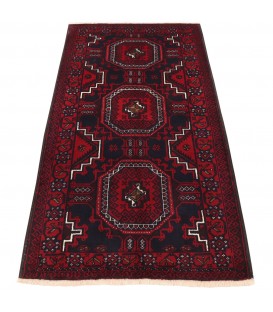 Tapis persan Baluch fait main Réf ID 154129 - 90 × 166