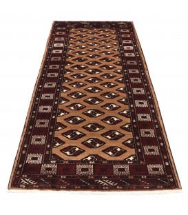 Tapis persan Turkmène fait main Réf ID 154144 - 104 × 236