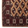 Tapis persan Turkmène fait main Réf ID 154144 - 104 × 236