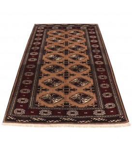 Tapis persan Turkmène fait main Réf ID 154147 - 127 × 208