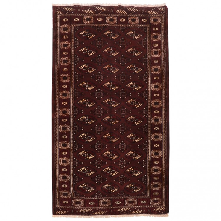 Tapis persan Turkmène fait main Réf ID 154149 - 130 × 237