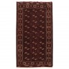 Tapis persan Turkmène fait main Réf ID 154149 - 130 × 237