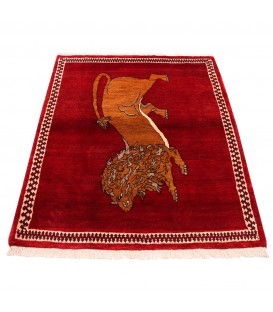 Tapis persan Shiraz fait main Réf ID 154155 - 113 × 134