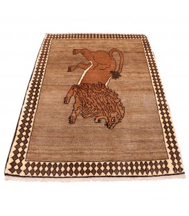 Tapis persan Shiraz fait main Réf ID 154159 - 103 × 138