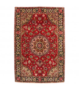 Tapis persan Tabriz fait main Réf ID 154177 - 100 × 150