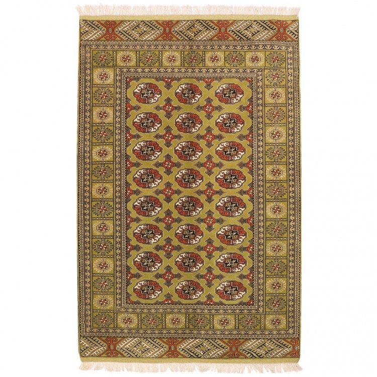 Tapis persan Turkmène fait main Réf ID 154145 - 137 × 202