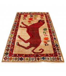 Tapis persan Shiraz fait main Réf ID 154110 - 148 × 245