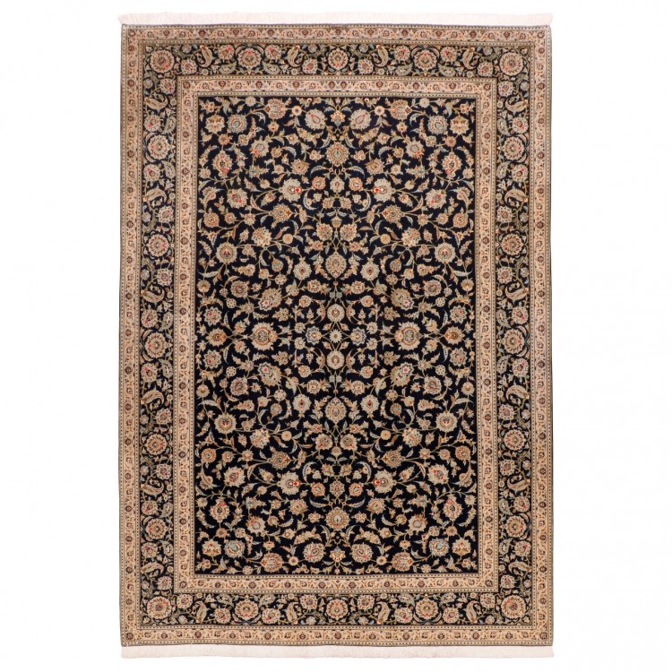 Tapis persan Kashan fait main Réf ID 154002 - 229 × 314