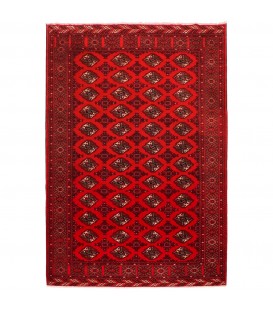 Tapis persan Turkmène fait main Réf ID 154013 - 217 × 295