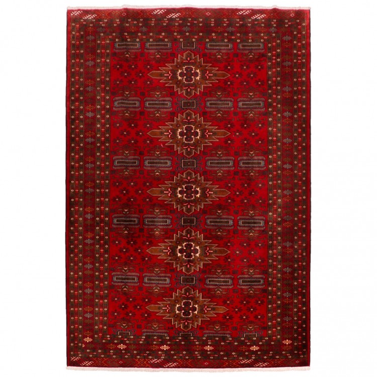 Персидский ковер ручной работы туркменский Код 154024 - 207 × 287