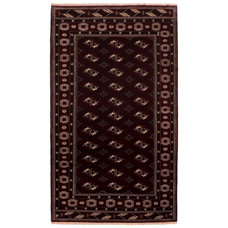 Tapis persan Turkmène fait main Réf ID 154026 - 180 × 288