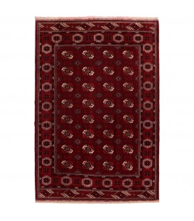 Tapis persan Turkmène fait main Réf ID 154029 - 208 × 288