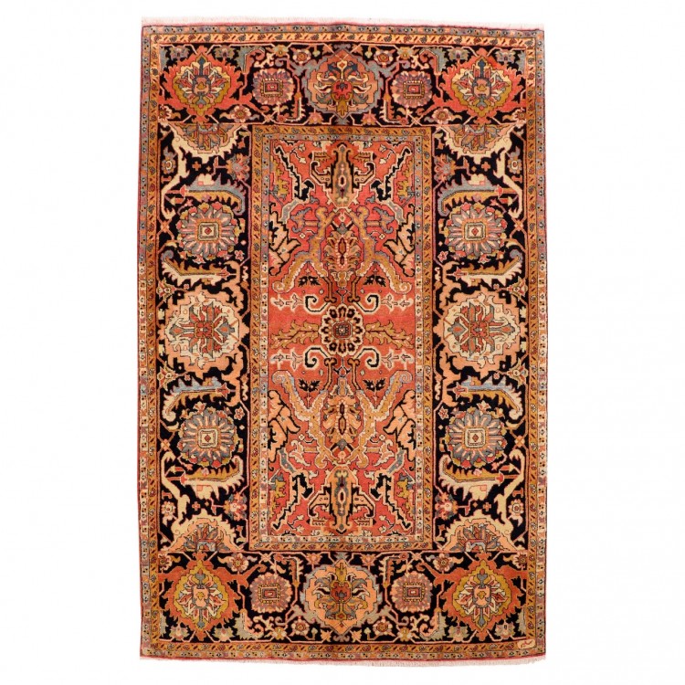 Tapis persan Heriz fait main Réf ID 154057 - 161 × 241