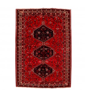 Tapis persan Shiraz fait main Réf ID 154068 - 205 × 274