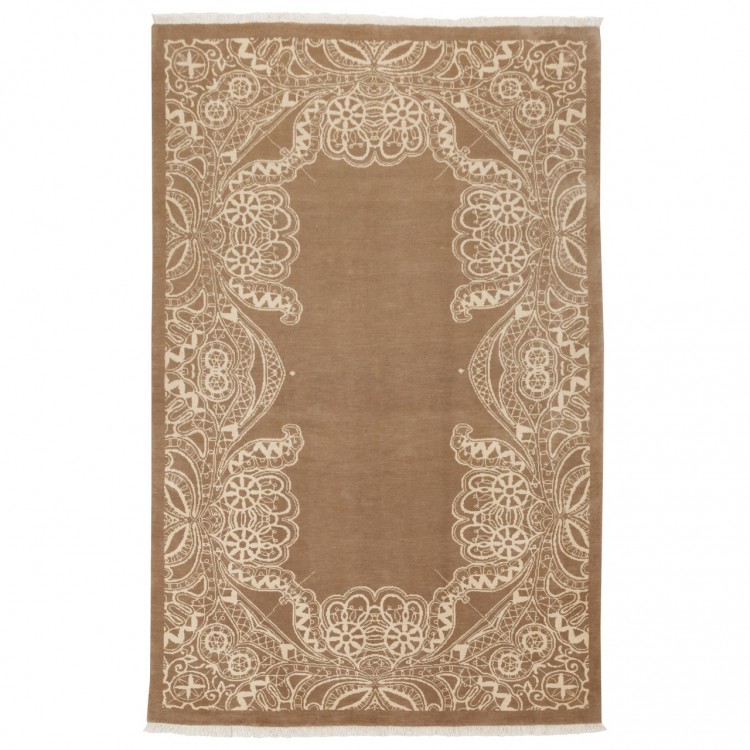 Tapis persan Tabriz fait main Réf ID 155015 - 200 × 305