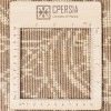 Tappeto persiano Tabriz annodato a mano codice 155015 - 200 × 305