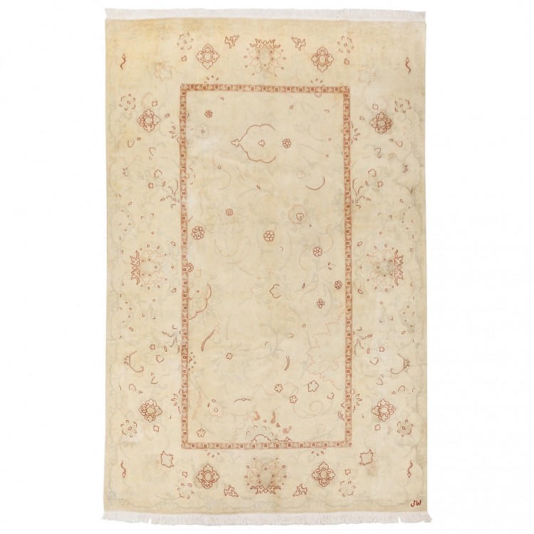 Tappeto persiano Tabriz annodato a mano codice 155037 - 207 × 314