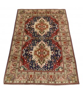 Tappeto persiano Tabriz annodato a mano codice 156034 - 102 × 154