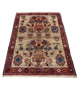 Tapis persan Ispahan fait main Réf ID 156031 - 112 × 155