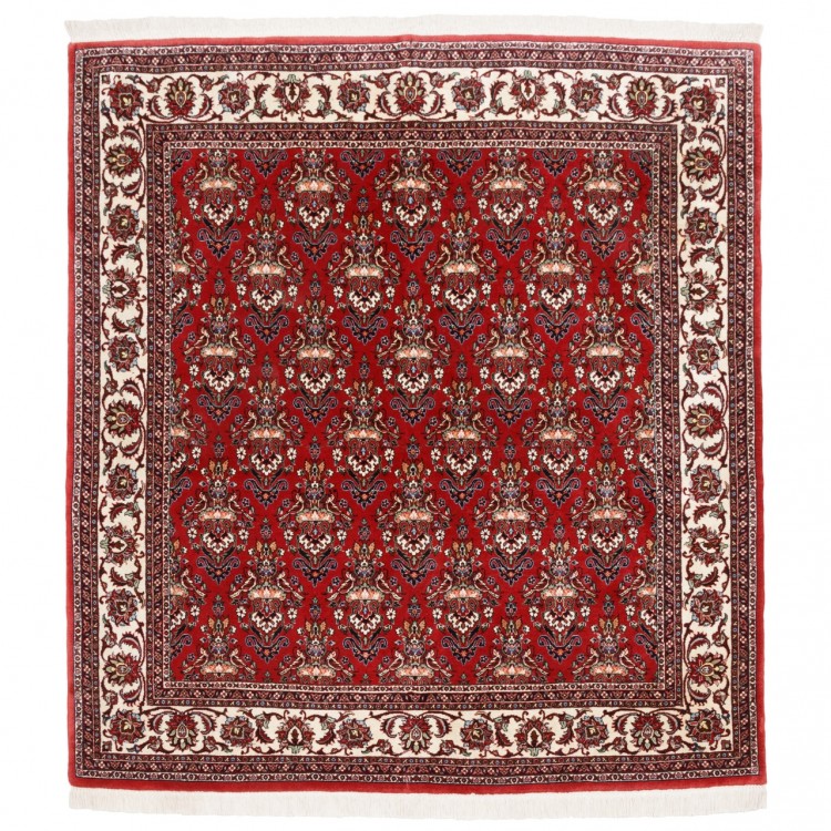 Tappeto persiano Bijar annodato a mano codice 156032 - 147 × 159