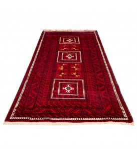 Tappeto persiano Baluch annodato a mano codice 156081 - 124 × 232