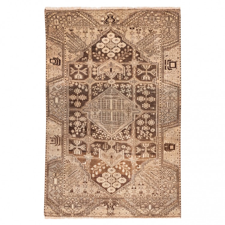 Tapis persan Bakhtiari fait main Réf ID 156084 - 126 × 193