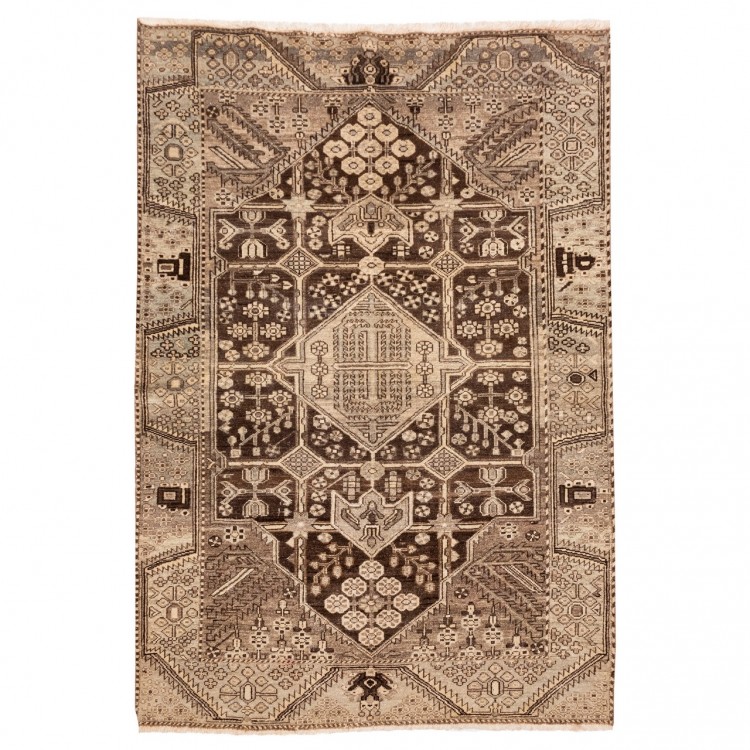 Tapis persan Bakhtiari fait main Réf ID 156085 - 129 × 187