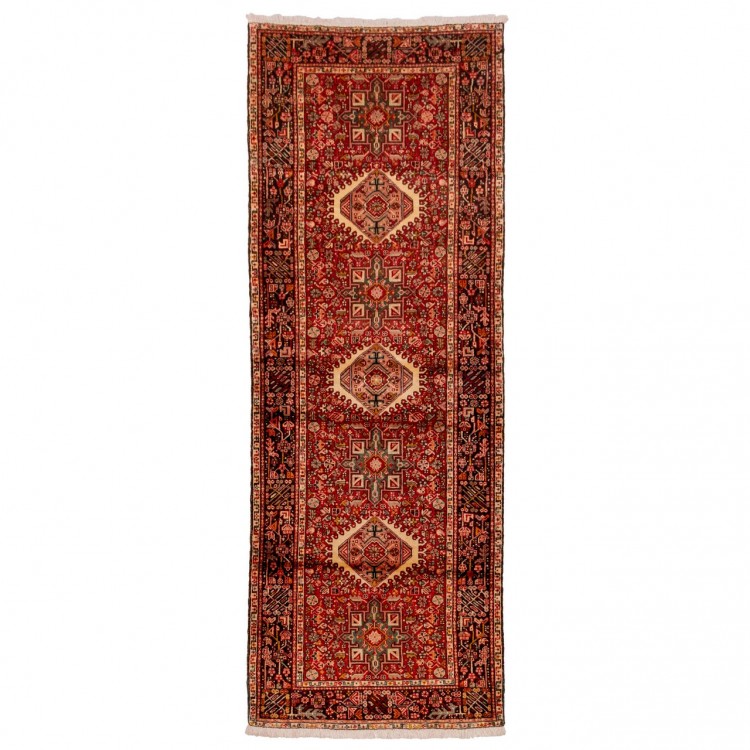 Tappeto persiano Qarajeh annodato a mano codice 156106 - 114 × 301