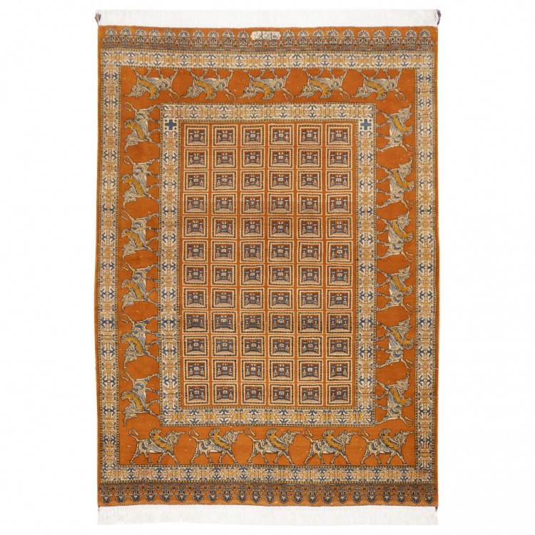 Tapis persan Kashan fait main Réf ID 156164 - 143 × 203