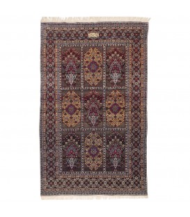 Tapis persan Téhéran fait main Réf ID 156168 - 137 × 223